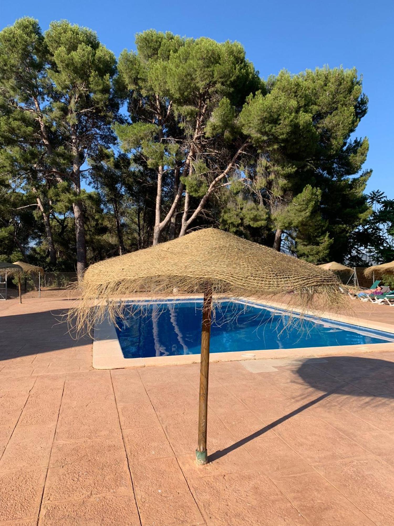 Castillo Con Piscina En Plena Sierra Calderona Segorbe Kültér fotó