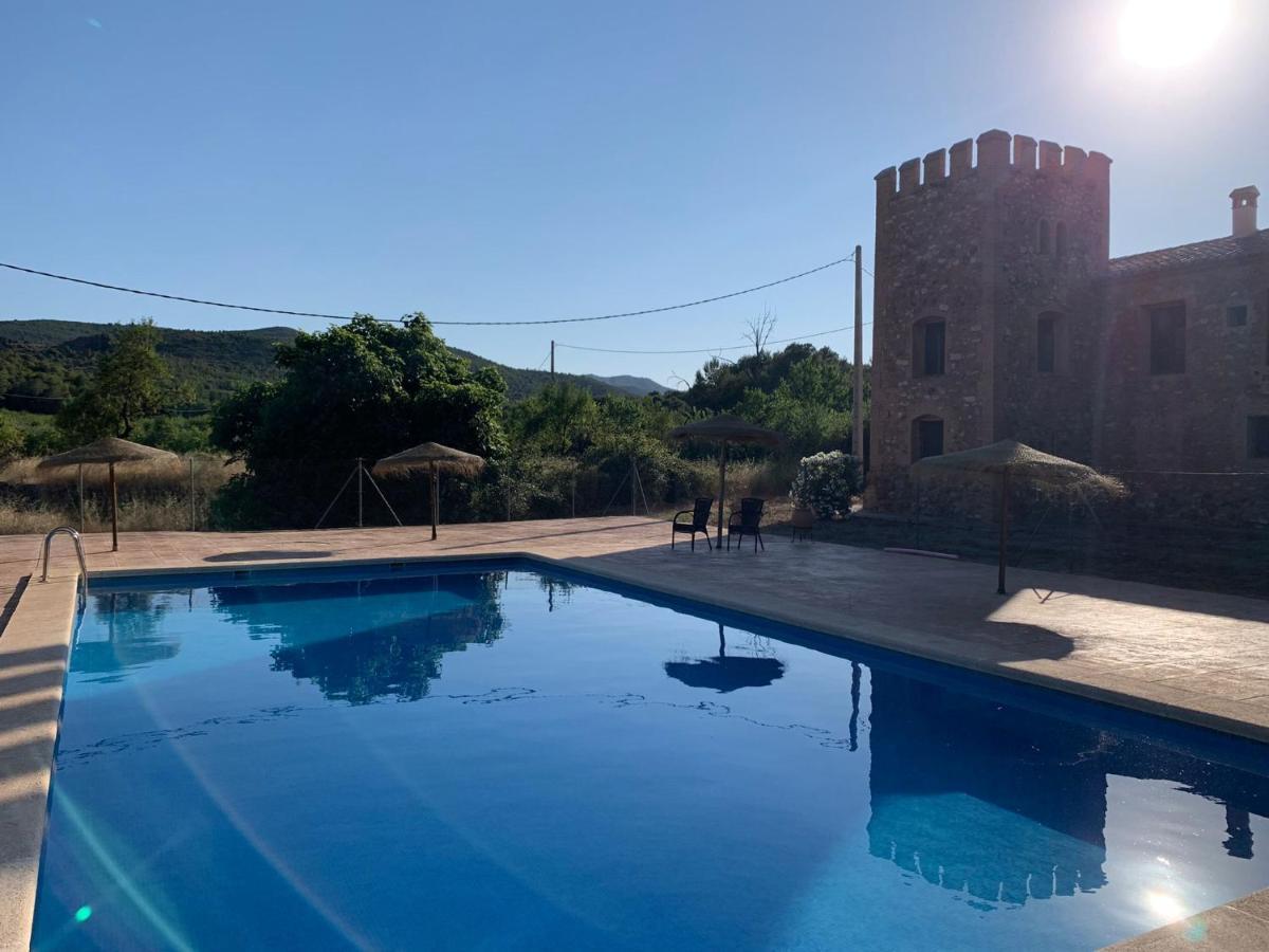 Castillo Con Piscina En Plena Sierra Calderona Segorbe Kültér fotó